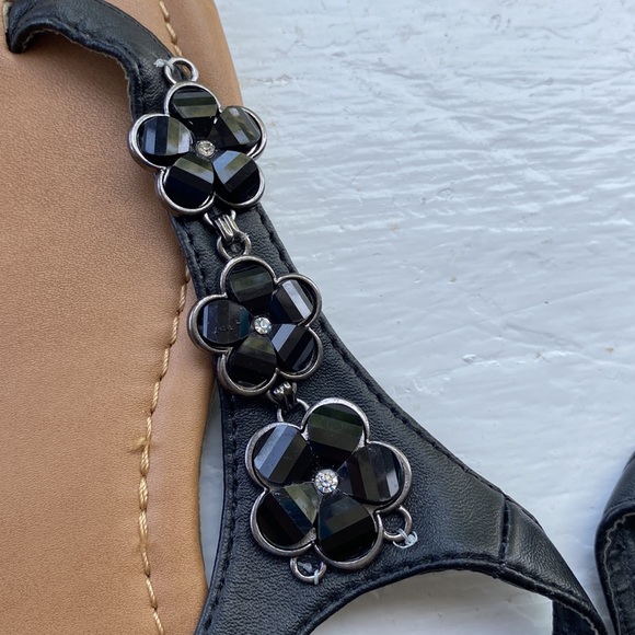 A.Co sandal size 7 women’s black. - Picture 2 of 7